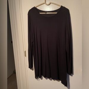 J.Jill wearever collection Elegant Black Women's Top